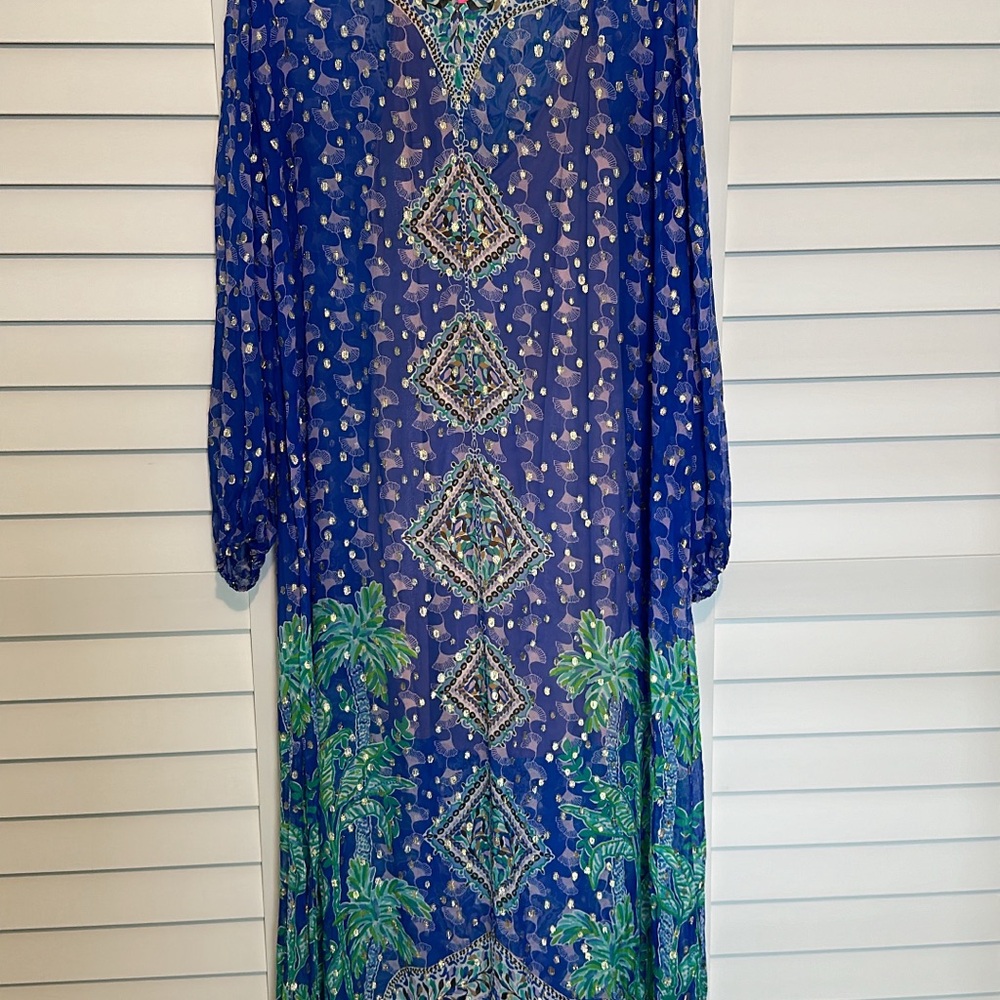 NWT Lilly Pulitzer Jupiter long sleeve maxi